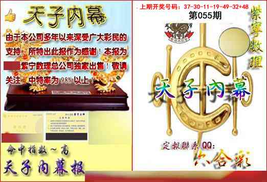 055期天子内幕报B[图]