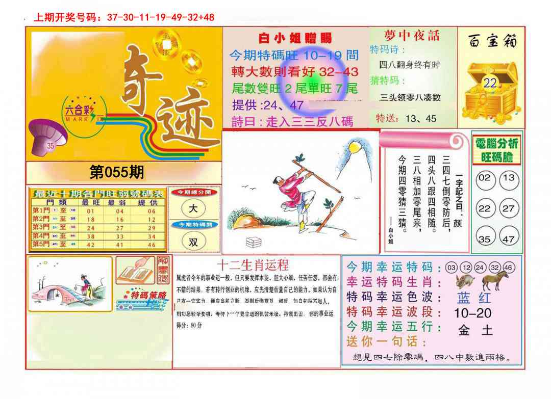 055期九龍奇迹A(推荐)[图]