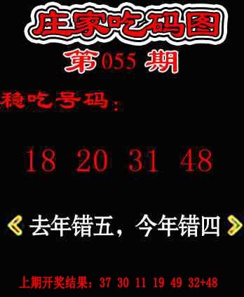 055期庄家吃码图[图]