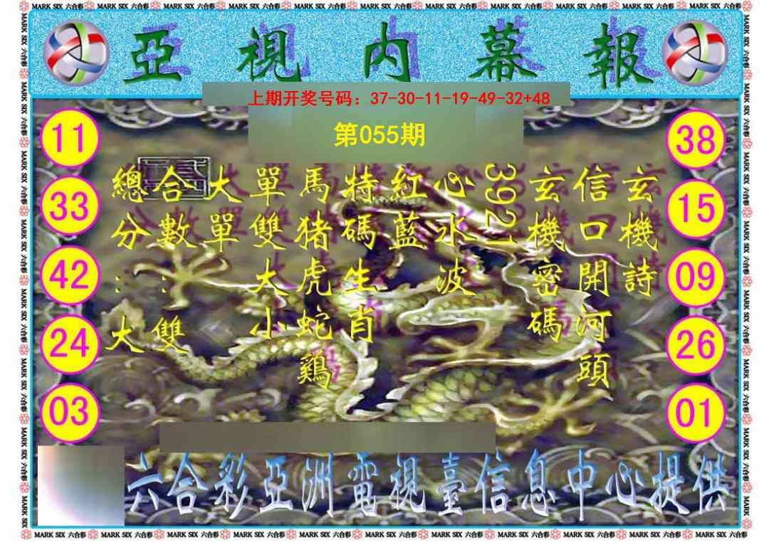 055期亚视内幕报[图]