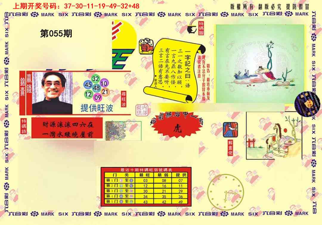 055期心水特码(信封)[图]