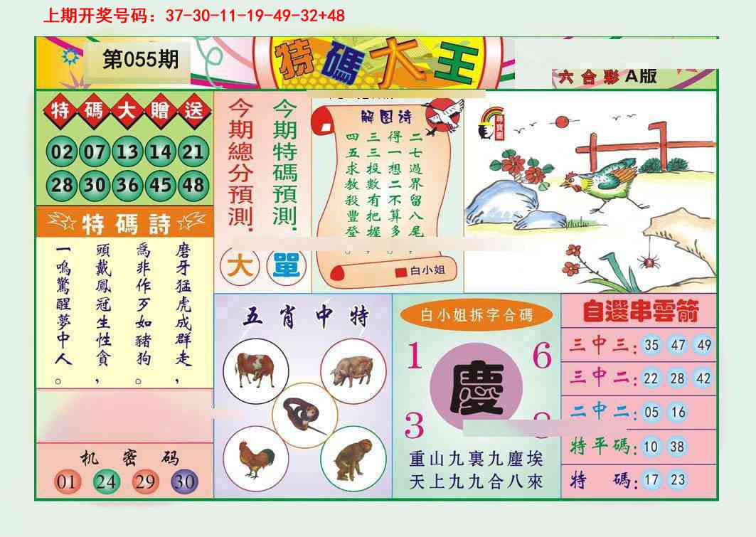 055期特码大王A[图]