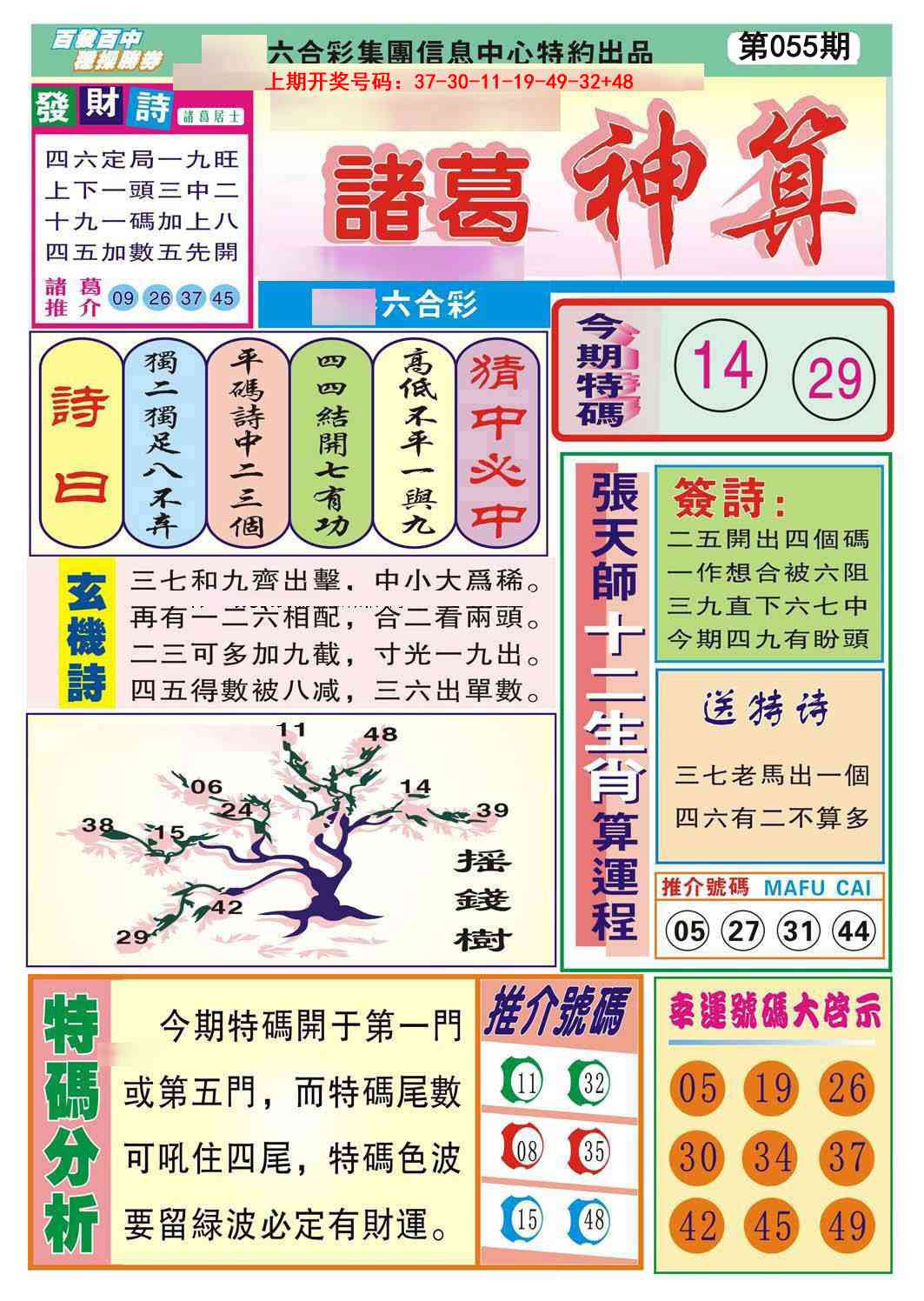 055期诸葛神算[图]