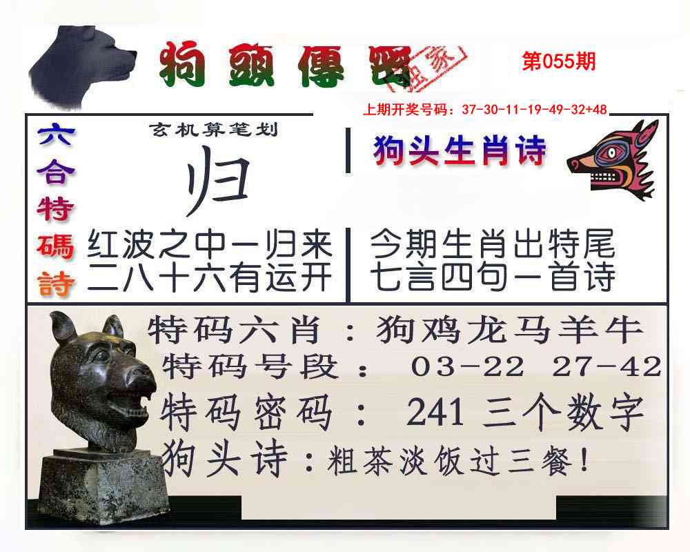 055期狗头传密[图]