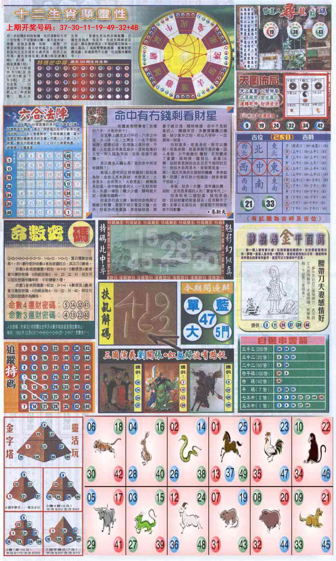 055期新报跑狗-2(背面)[图]