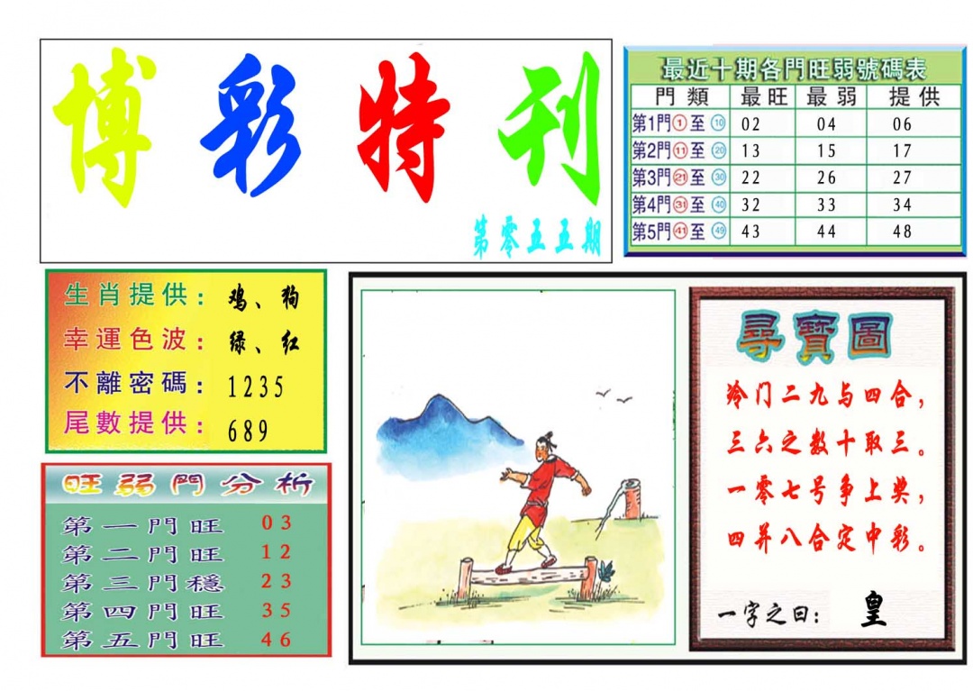 055期博彩特刊[图]