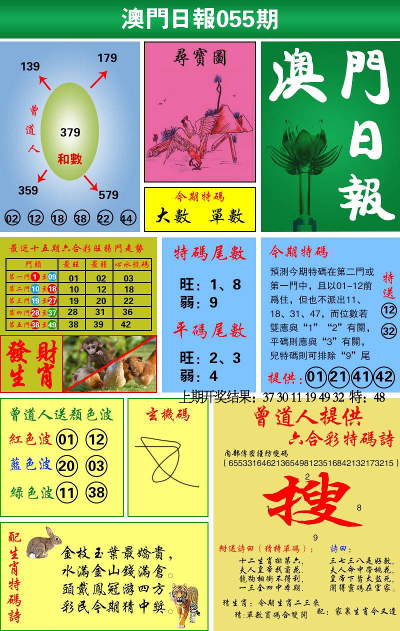 055期澳门日报[图]