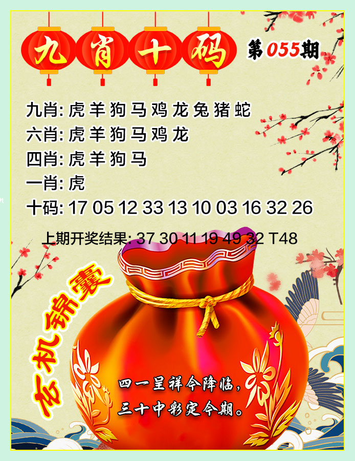055期九肖十码[图]