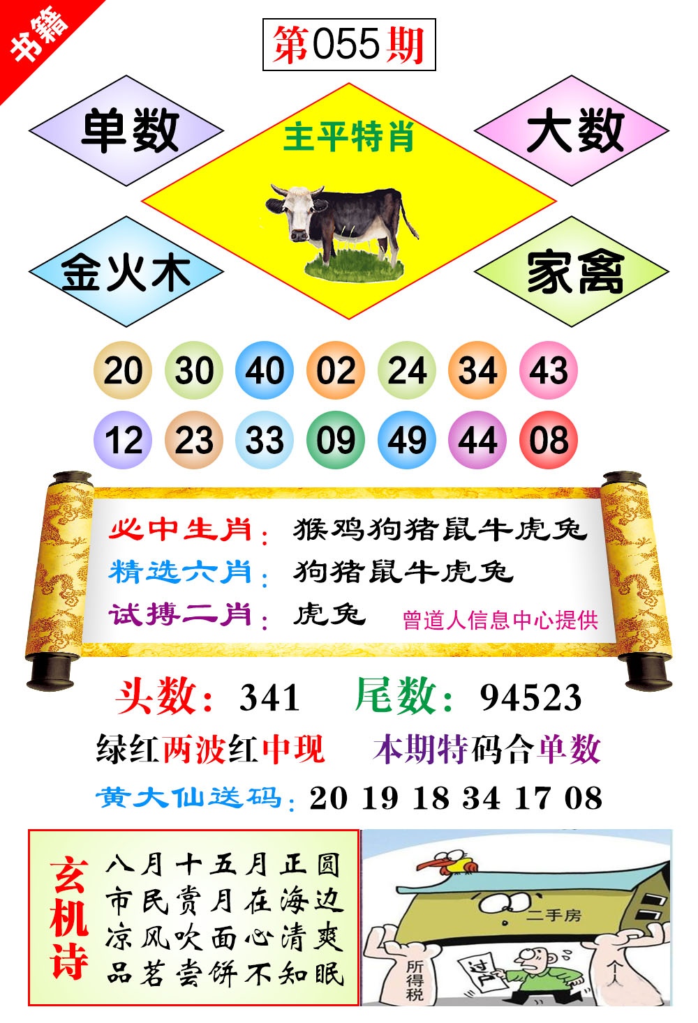 055期澳门济公十八码[图]