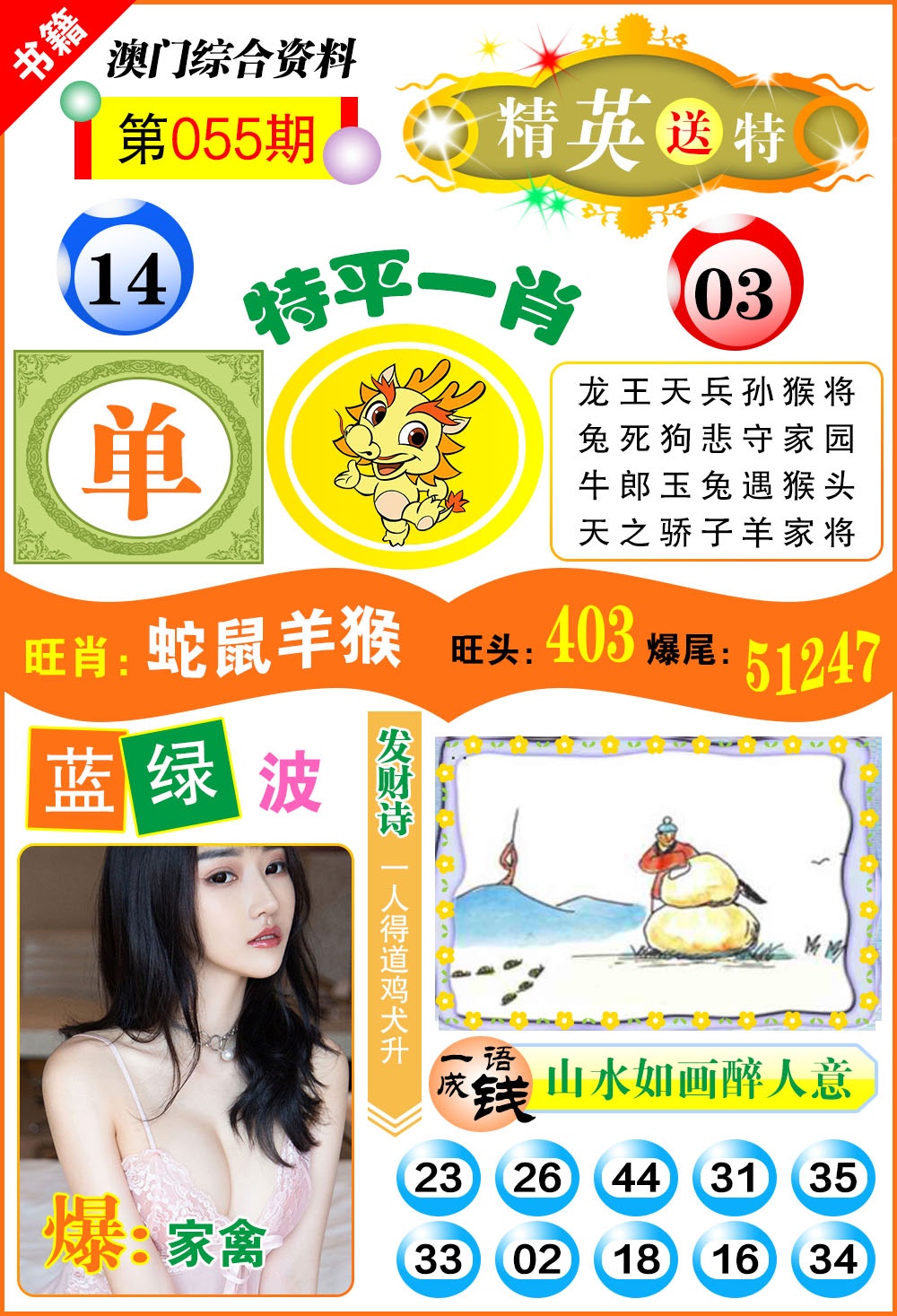 055期澳门综合资料[图]