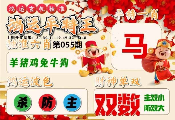 055期鸿运平特王[图]
