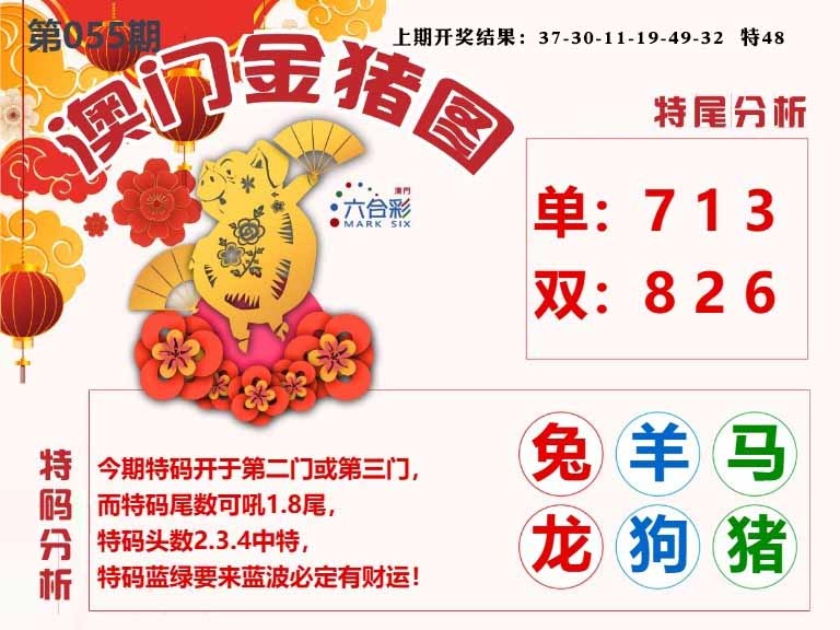055期澳门金猪图[图]